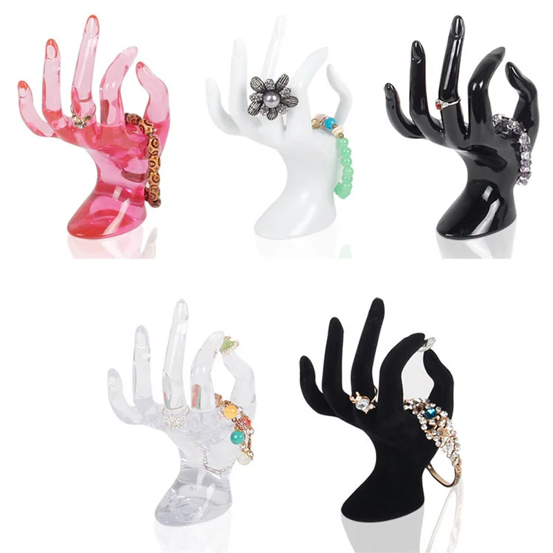 

1PC Ring Hand Holder Mannequin Ok Hand Bracelet Holder Jewelry Display Jewelry Stand for Home Organization