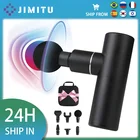 Массажный пистолет, карманный мини-массажер для глубоких мышц, с вибрацией, расслабление, фитнес-терапия, массаж тела, расслабление #