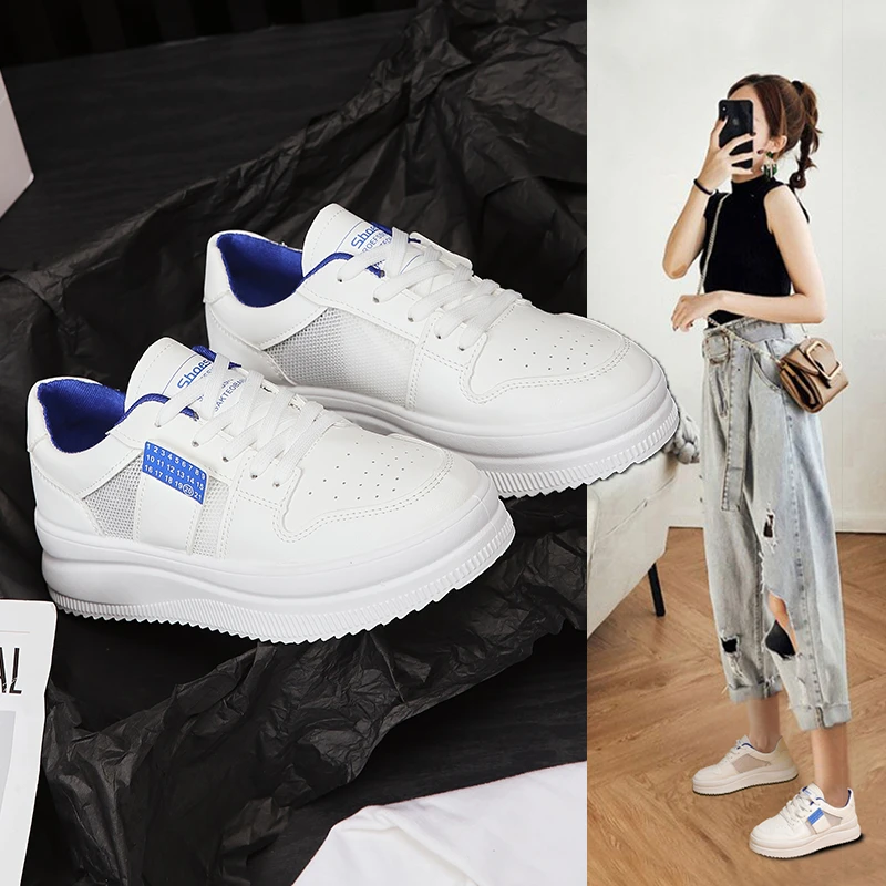 

Новинка, Осенняя обувь, модные удобные нескользящие износостойкие и портативные кроссовки для тенниса, женские кроссовки