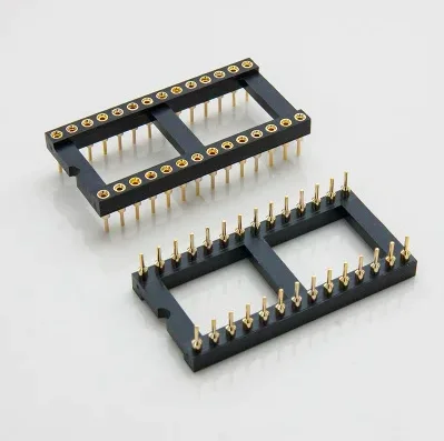 

2 шт. Золотые разъемы для микросхем CHANGELIN DIP8-DIP40
