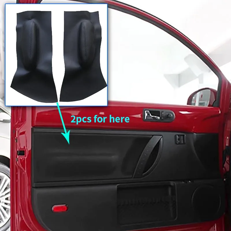 

2pcs for Volkswagen Beetle 1998-2010 Car door Handrail Door plank decorate cover Renovation