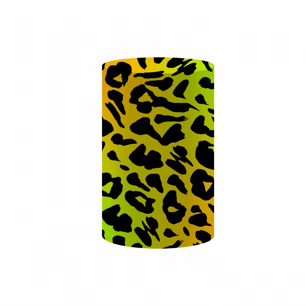 

Neon Animal Texture Theme Cylinder Covers for Birthday Parties, Wedding and Baby Shower Decoration Props