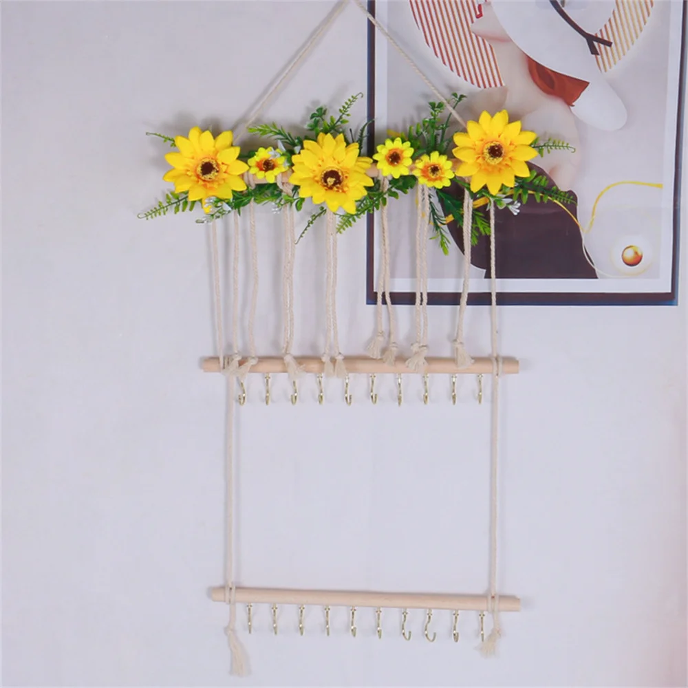 Bow Holder for Girls Hair Bows Hair Clips Hanging Organizer Baby Headband Storage Hair Accessory Display for Wall Room