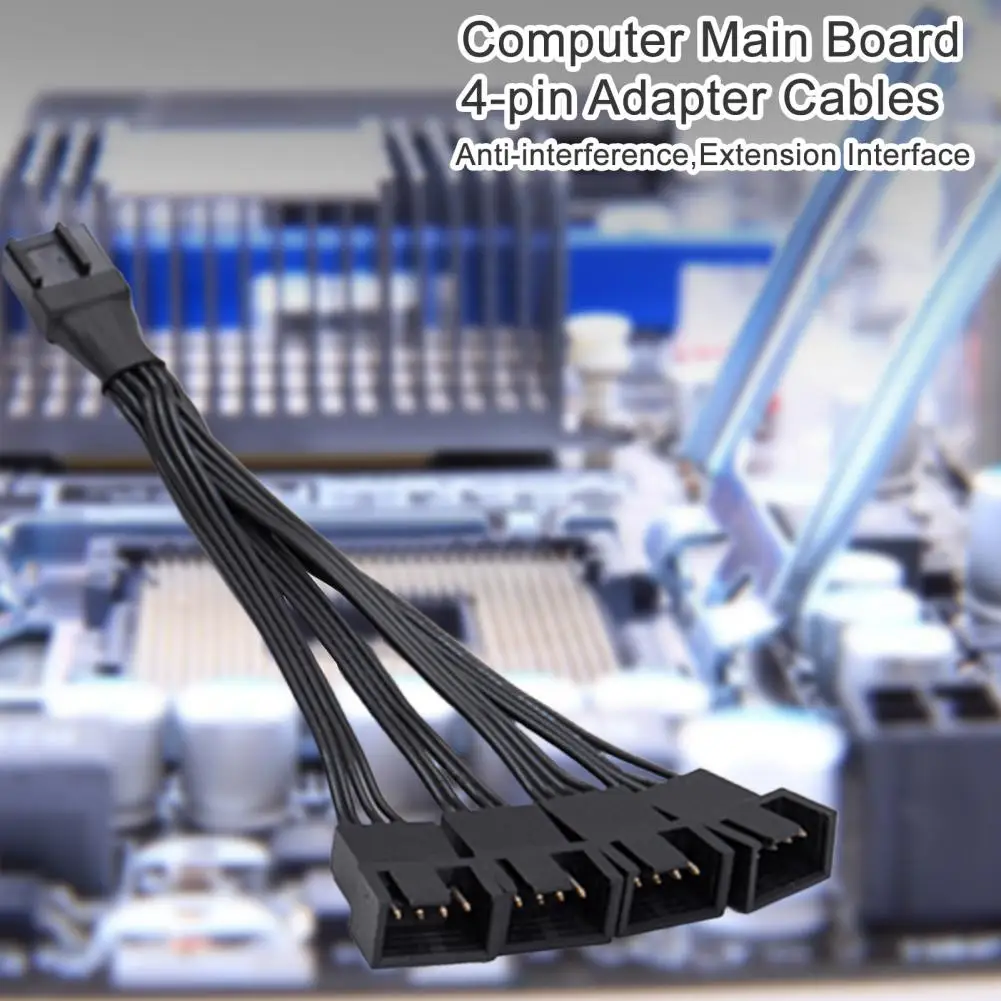 

Анти-помех ПВХ материнская плата компьютера 4-контактные АДАПТЕРНЫЕ кабели для офиса
