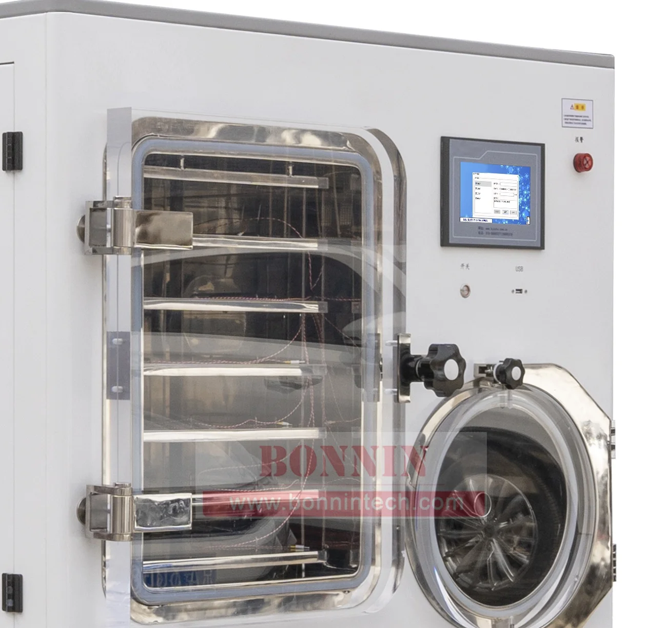 LGJ-20F/50F/100F автоматический лиофилизатор пищевой вакуумной сушки