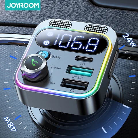Joyroom Bluetooth 5.3 FM-передатчик для автомобиля