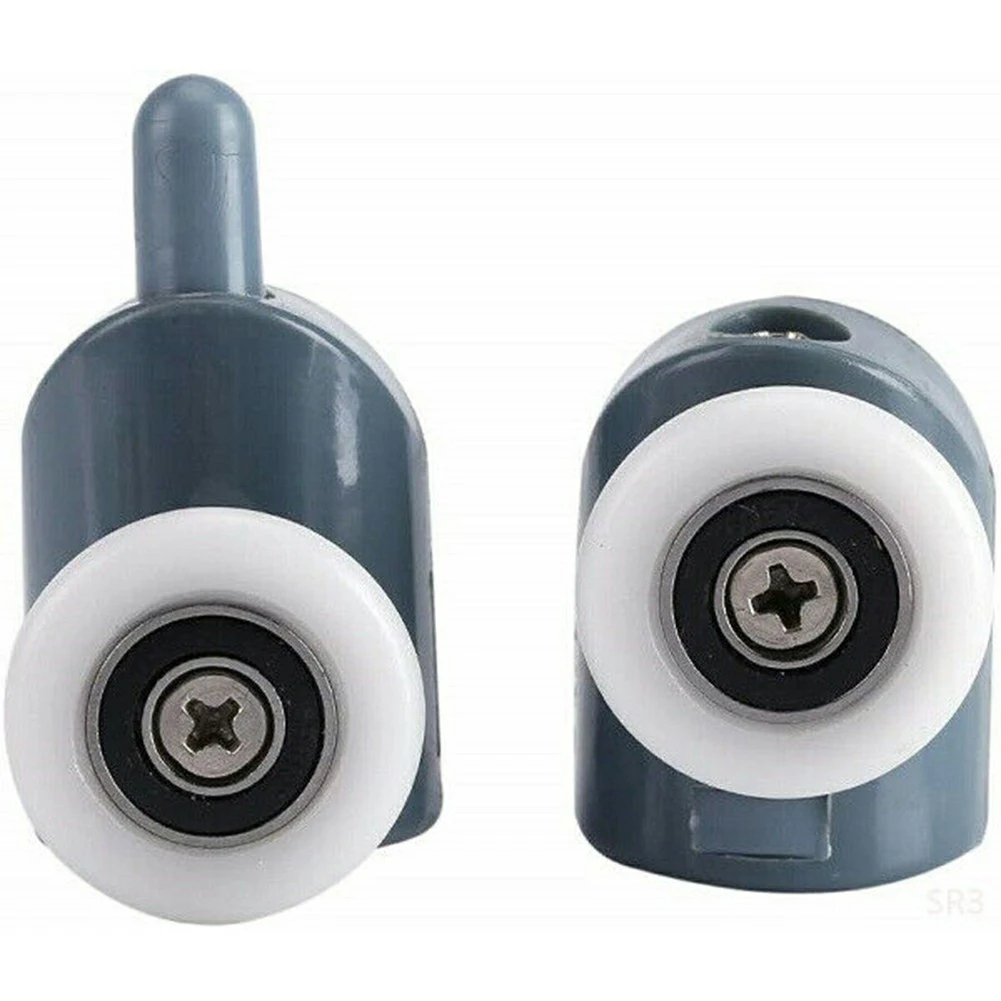 

High Quality Hot Sale 100% Brand New Shower Screen Door Rollers Pulleys Easy Glide Collision Block Dia 23mm Durable