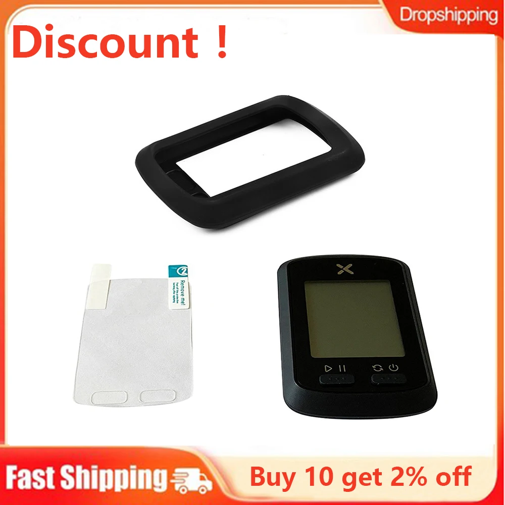 Bike Computer Screen Protect Cover + Protective Case For Xoss G Plus + Protective Film Clear Protection Cycling Protection