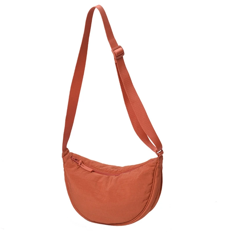 

Nylon Hobos Shoulder Bags for Women Crossbody Bag Men Chest Solid Color