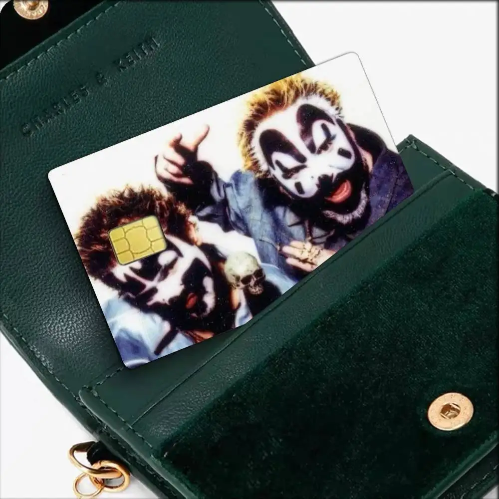 Водонепроницаемая пленка-наклейка Hip Hop I-Insane Clown Posse ICP для кредитных карт, дебетовых карт, банковских карт, проездных на автобус (art.: 3920db2df50c3) - 3920db2df50c3