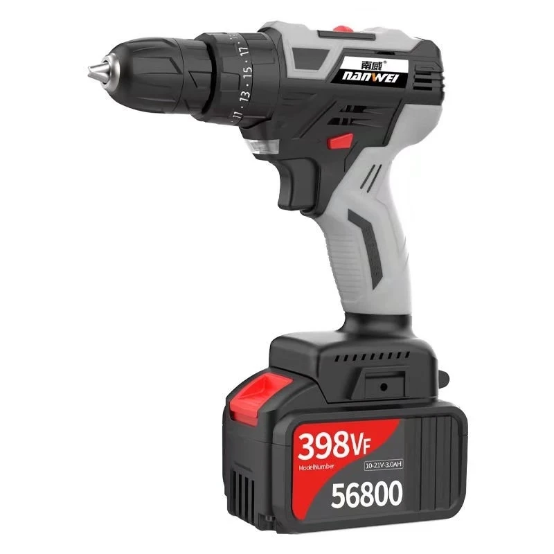 

New low price Electric drill cordless electric drill household industrial grade pistol drill metal tin sign