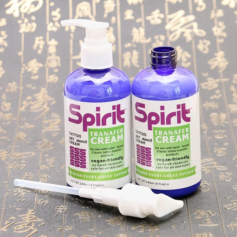 

Tattoo Practice Transfer Oil 8OZ with Transfer Paper Using Tattoo Transfer Gel