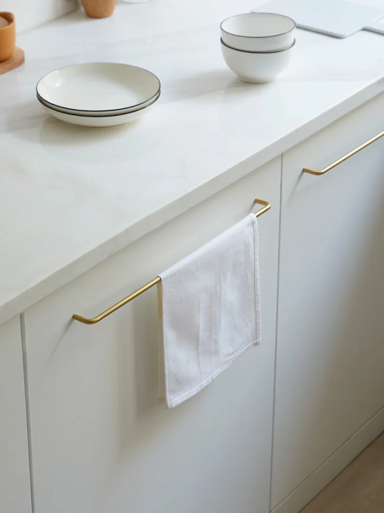 

Simple Brass Long Furniture Handles Wardrobe Kitchen Drawer Pulls Nordic Copper Cupboard Cabinet Handles