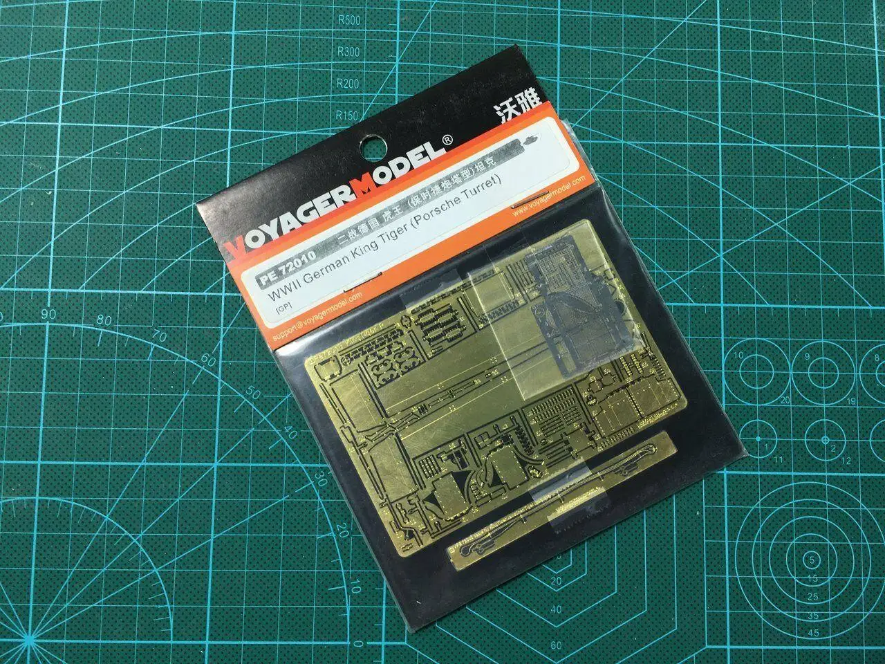 

Немецкий король Тигра (Порше башня) Voyager 1/72 PE72010, набор деталей