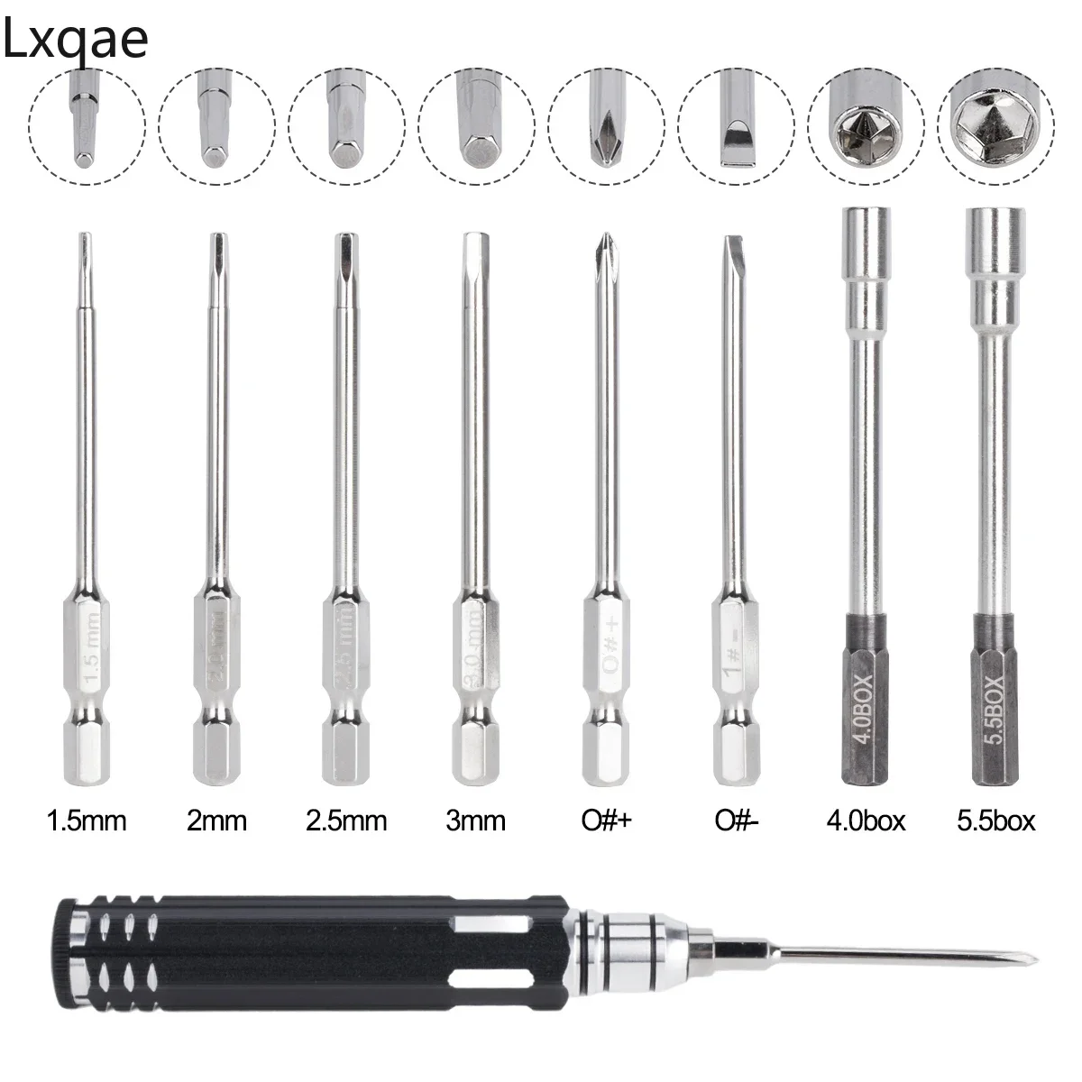 Профессиональный стальной набор отверток 8 в 1 инструментов для ремонта