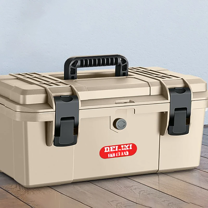 Портативный ящик для инструментов жесткий пластиковый защитный чехол электрика