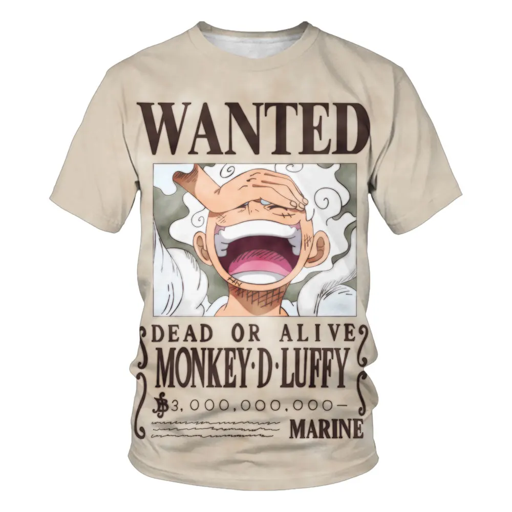 Фото Модная детская футболка в стиле аниме One Piece Luffy, одежда для мальчиков, детская футболка для мальчиков, детская футболка, летние топы с короткими рукавами, футболки №2