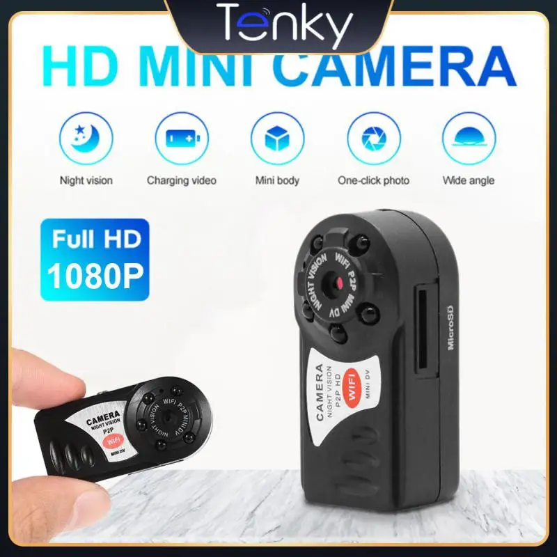 

Motion Detection Long Standby Time Recorder Infrared Short Startup Time Mini Q7 Camera Emote Monitoring Mini Video Camcorder