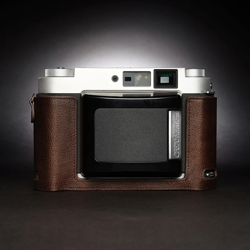 Защитный чехол ручной работы из натуральной воловьей кожи для Fujifilm GF670 GF670w Besta III