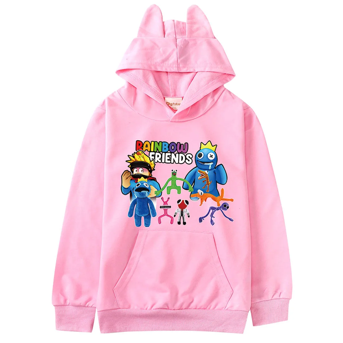

Rainbow Friends Cartoon Boy Baby Hooded Girl Baby Hooded Children's Casual Sweatshirt in the Autumn Of 2022