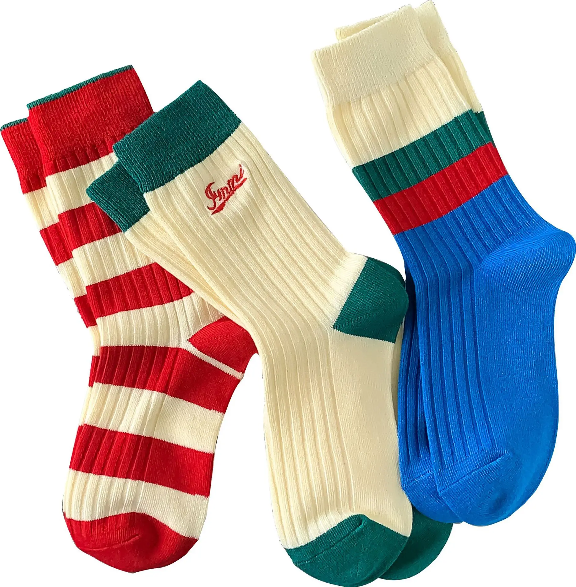 6 Pairs Women Sock Cotton for Autumn Winter Fashion Design 2022 New Arrival Hot Sale