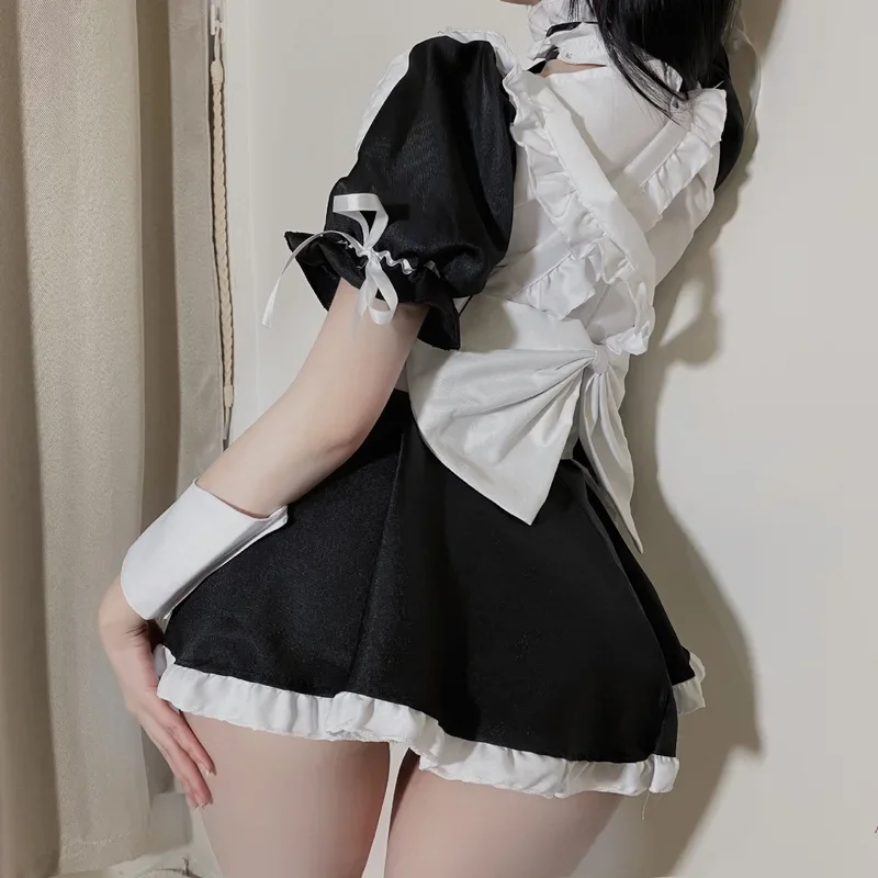 Аниме Yosuga No Sora Kasugano Maid костюмы для косплея сексуальный фартук платье униформа