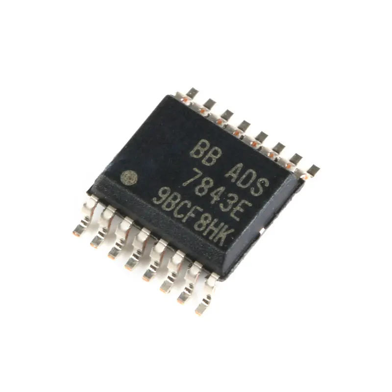 

10PCS/Pack original patch ADS7843E 12-bit ADC Serial port SSSOP-16