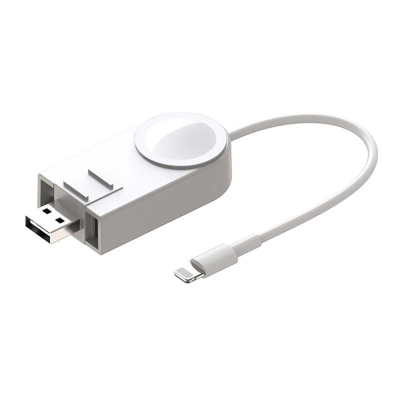 

Watch Charger, Magnetic Portable Wireless Charger Compatible For Apple-Iphone/Aripods/Iwatch,Portable Charger Bracket