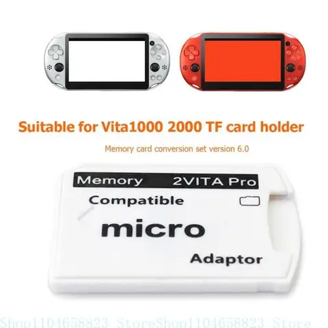 Карта памяти SD2VITA для, TF-карта для игры 6.0, адаптер 1000 для системы micro-sd версия 3.