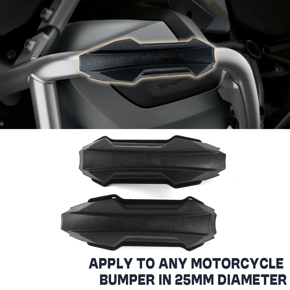 Фото 2024 для R1200GS LC R1250GS ADV F800GS Africa Twin V-Strom NC750S MT-09, мотоциклетный бампер 25 мм, защита двигателя №1