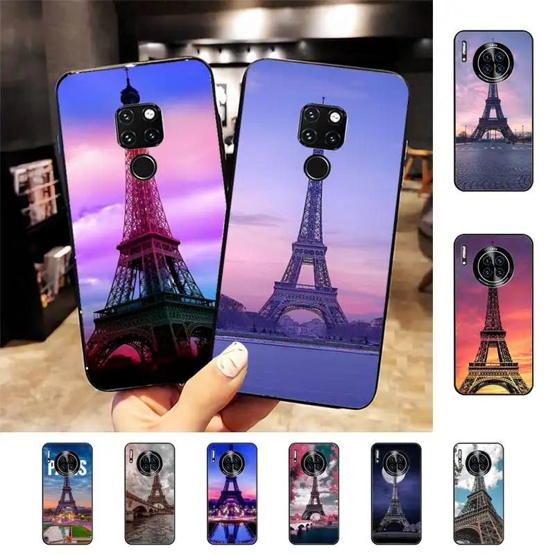 

Eiffel Tower in Paris Phone Case for Huawei Mate 20 10 9 40 30 lite pro X Nova 2 3i 7se