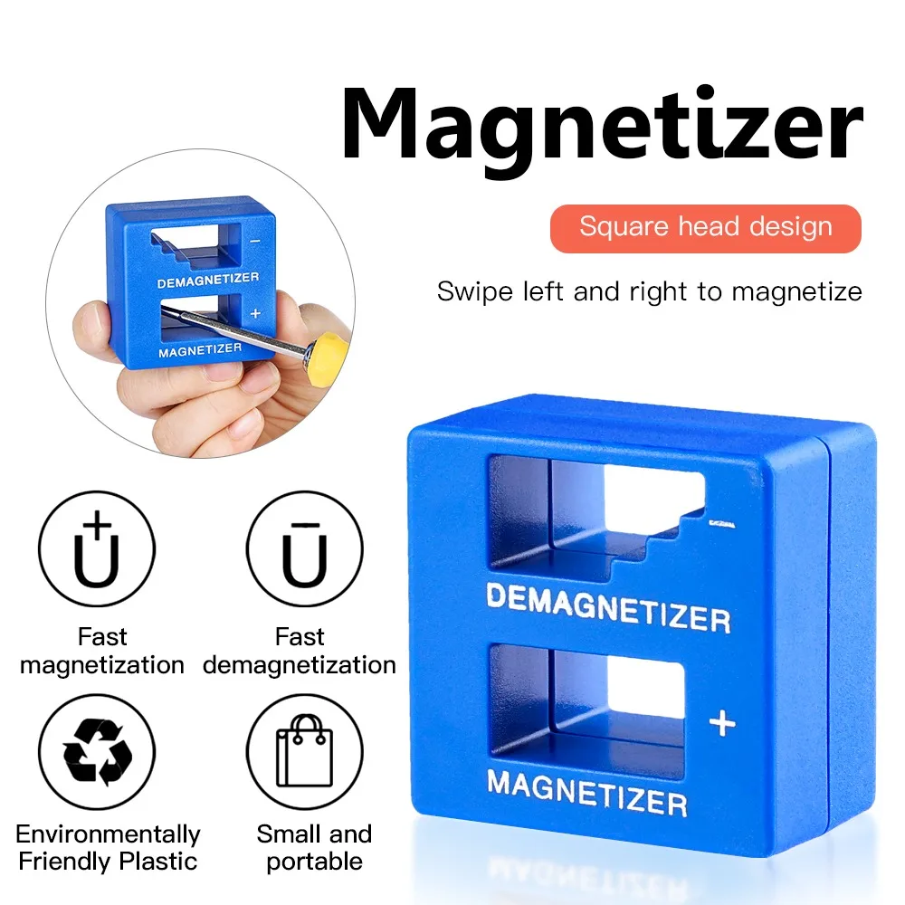

1 PC High Quality Magnetizer Demagnetizer Tool Screwdriver Bits Magnetic Pick Up Tool Fast Magnetizing Machine Hand Tools