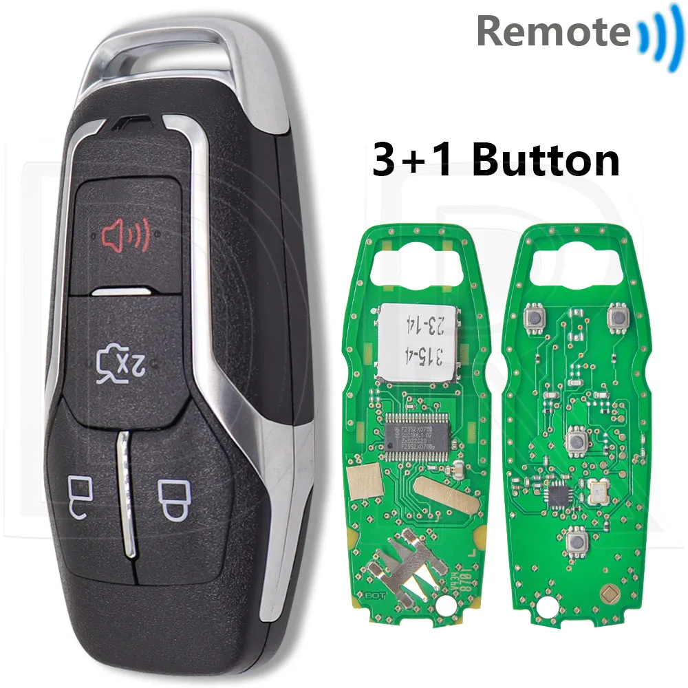 

Отличный чип ID49 315 МГц M3N-A2C 31243800 Бесконтактный автомобильный ключ дистанционного управления для Ford Edge Mustang Explore Fusion F-150 F-250