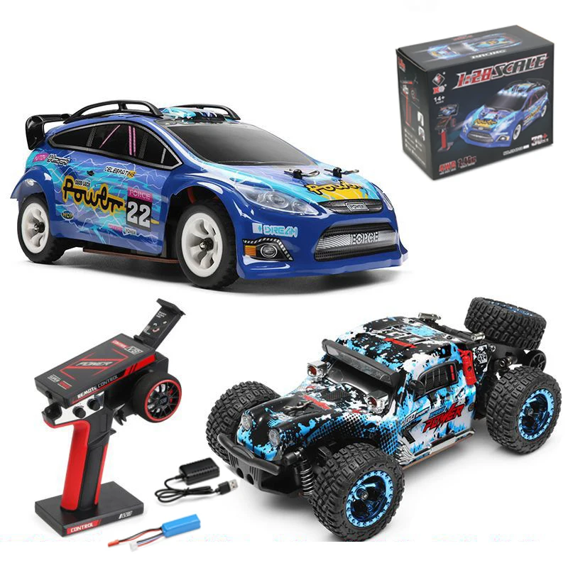 

2023 Newest WLtoys 284010 1/28 With Led Lights 2.4G 4WD 30Km/H Metal Chassis Electric High Speed Off-Road Drift RC Cars