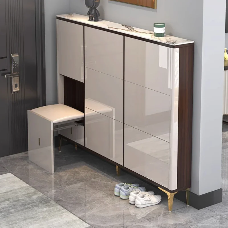 Роскошная Европейская полка для обуви ультратонкая хранения в домашних условиях