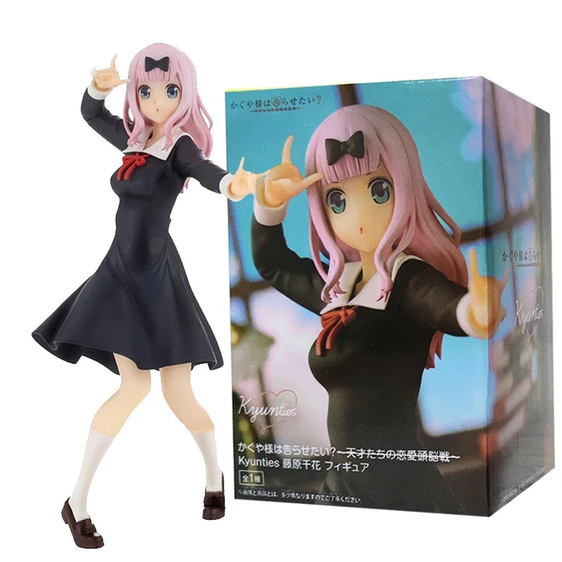Персонаж Аниме Chika Fujiwara love is war Kawai girl image PVC series model toys