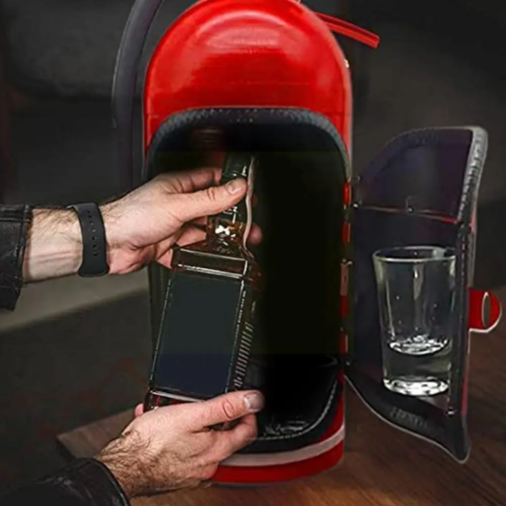 

Fire Extinguisher Shape Mini Bar Liquor Wine Storage Boxes Fire Extinguisher Whisky Cabinet Best Xmas Gifts For Me K7m5