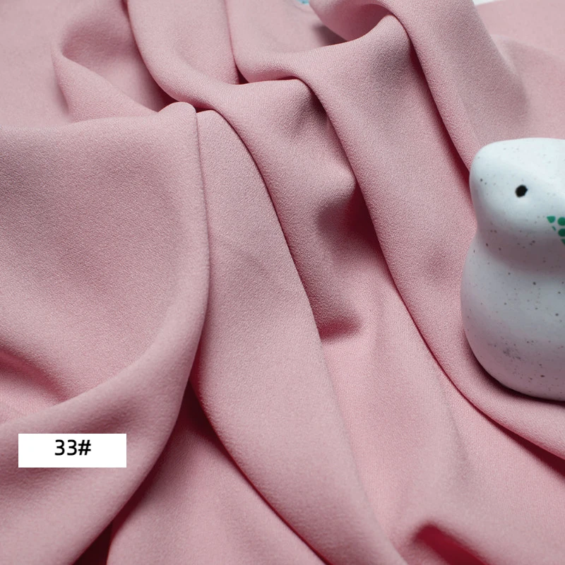 Однотонная непрозрачная ткань для драпировки шитья одежды девушек блузки