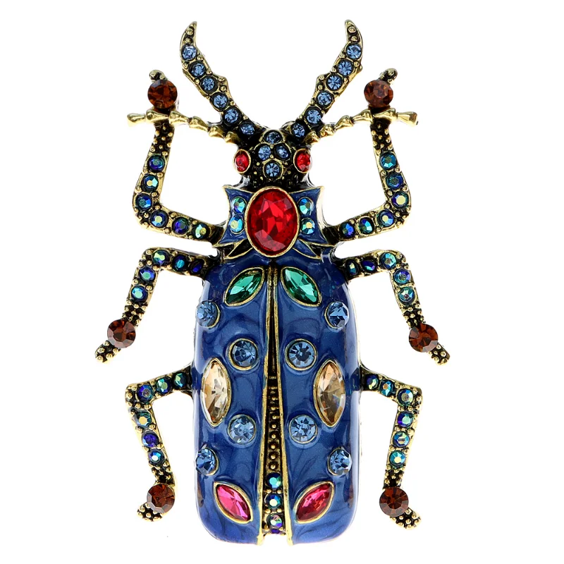 

Enamel Bug Beetle Brooches For Women Summer Fashion Pin Jewelry Insect Design Accessories High Quality New 2023