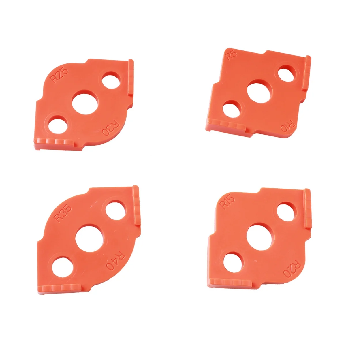 

Router Templates Corner Radius Routing Templates Hardness Processing Glue Routing Rounded Corners Bit Templates 4 Packs