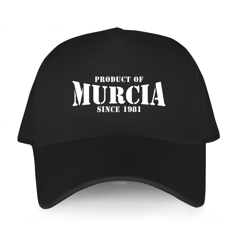 

Горячая Распродажа Мужская модная хлопковая шляпа дышащая летняя кепка продукт Murcia Spain1981 Бейсболка унисекс Удобная уличная шляпа