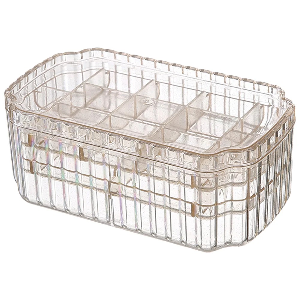 

Trinket Case Earring Holder Organizer Jewelry Storage Large Organizers Portable Stand