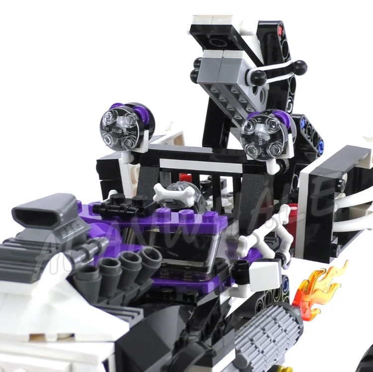 493 шт. движущиеся челюсти грузовика с черепом огромные резиновые шины нунчоки