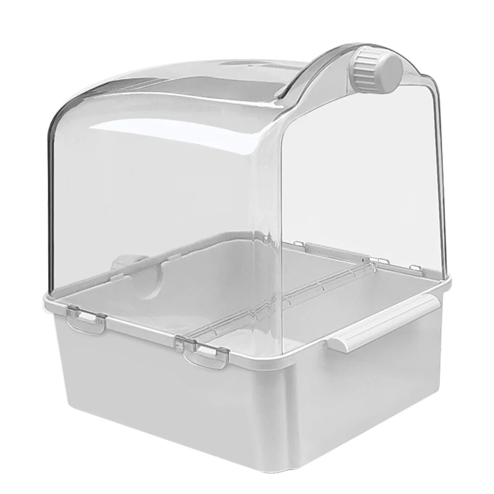 

Ванночка для купания с попугаями, 1 шт., 29. 00X28. 00X23. 50 см, искусственная кожа, раковина для очистки, маленькая ванночка для купания с птицами,