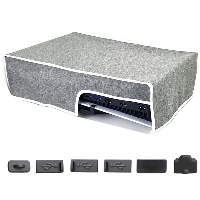 

PS 5 Case Bag Dustproof Cover for PS 5 Game Console Protector Washable Drop Shipping