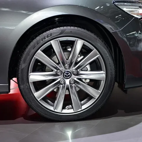 Колпаки центральной ступицы колес автомобиля 52/56/60 мм для Mazda CX5 3 6 2 Atenza MX3 CX3 323 626 RX8 RX7 Protege Axela Speed Tire Decoration