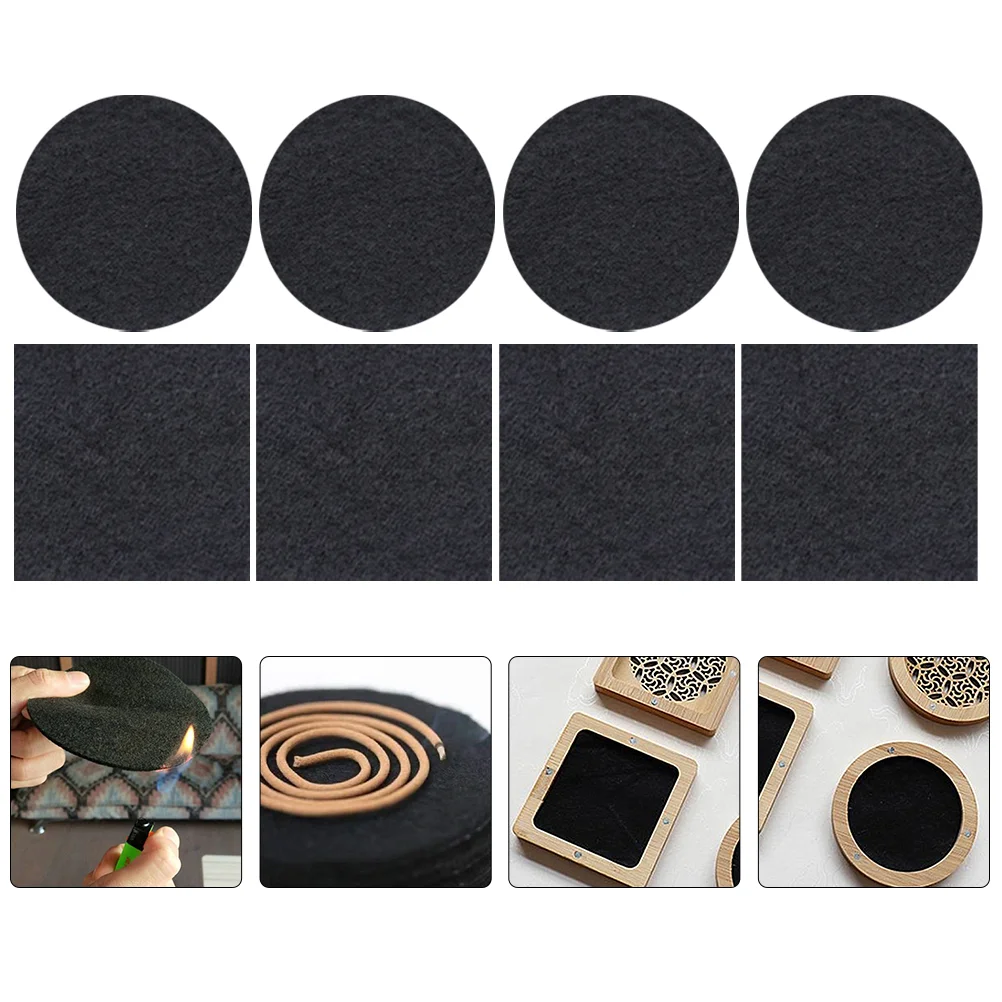 

20Pcs Heat Resistant Mat Insulation Mat Fireproof Pad Fireproof Fireproof Insulation Mat Fireproof Pads