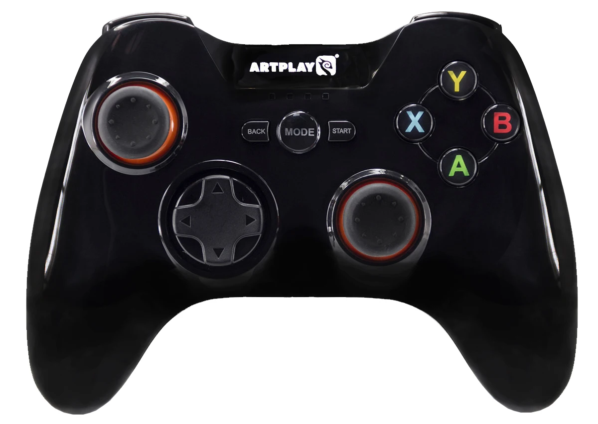 Геймпад Artplay Беспроводной AC55 Bluetooth для ПК Android (xвход) черный |
