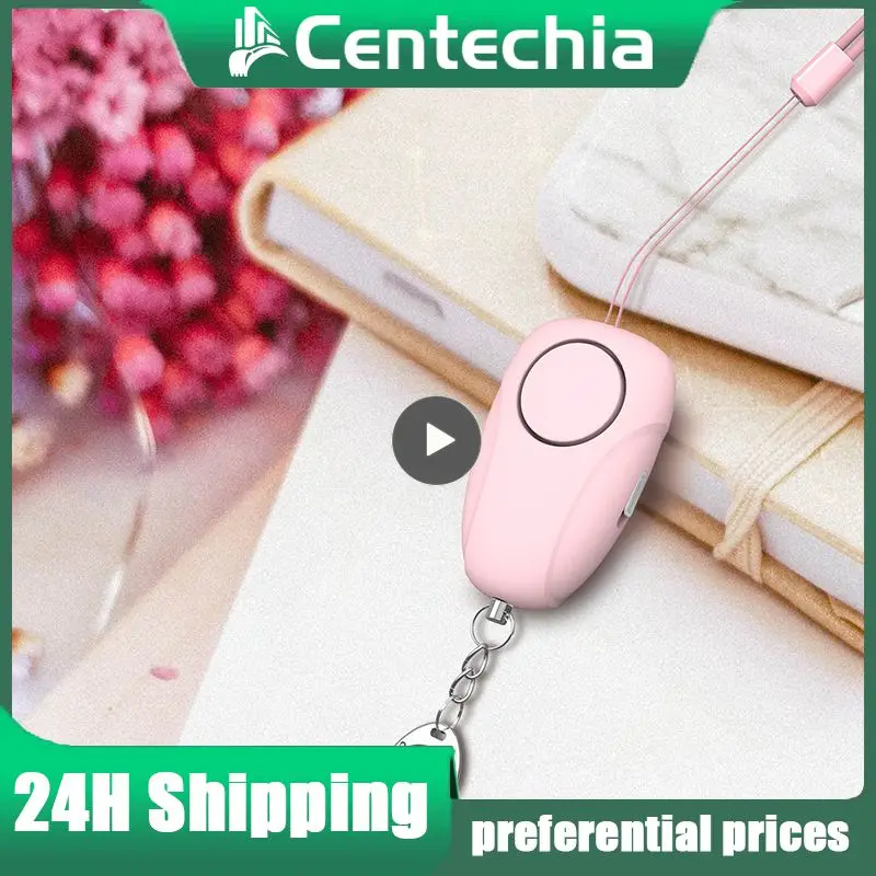

Personal Self Defense Alarm Protection Chargeable Safety Anti-Wolf Pull Alarm Two Years Of Standby Time RIS 120db For Girl Child