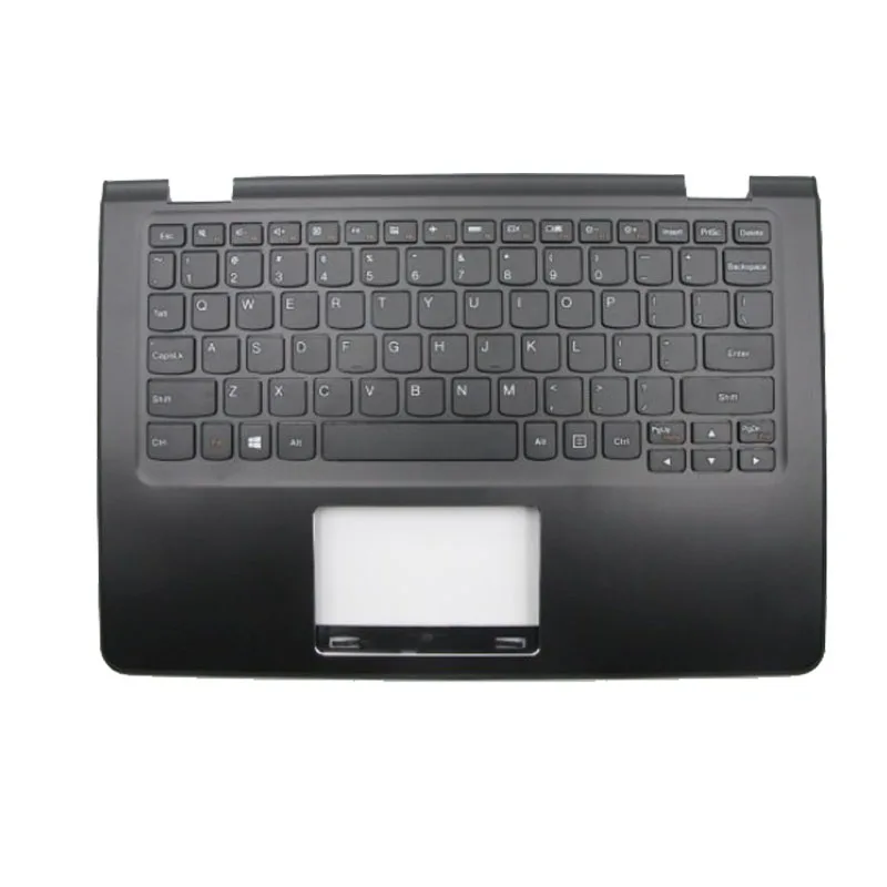 

For The New Lenovo Yoga 300-11 Flex 3-11 Palm Rest Keyboard US Black Without Backlight 5CB0K13699